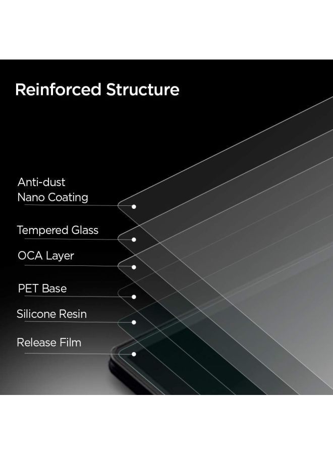 NIBEMINENT AlignMaster Tempered Glass Screen Protector For Apple iPhone 11 Pro Max Clear - Image 5