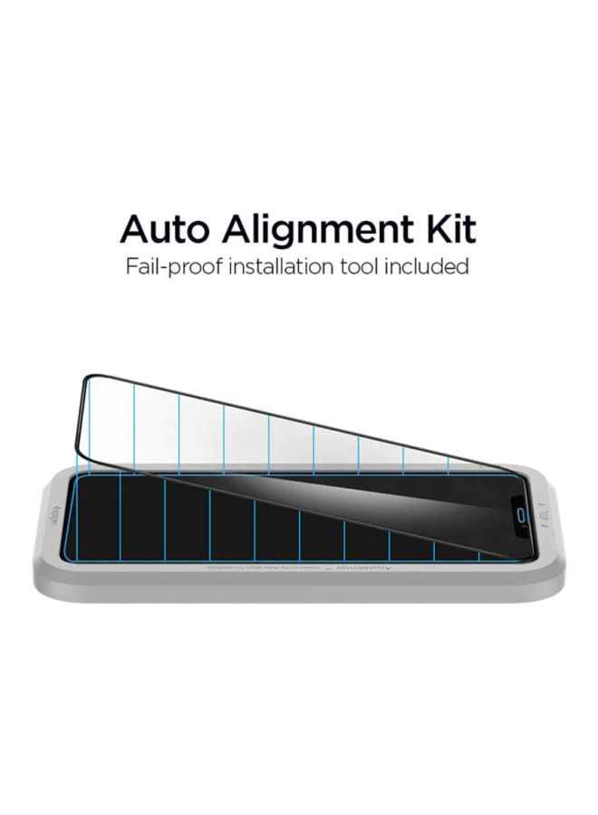 NIBEMINENT AlignMaster Tempered Glass Screen Protector For Apple iPhone 11 Pro Max Clear - Image 2