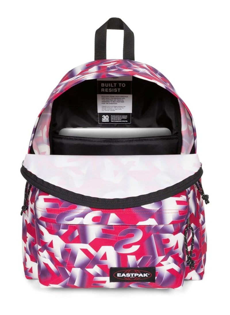 EASTPAK Day Pak'R Blocktype Granate Medium Backpack  - Image 2