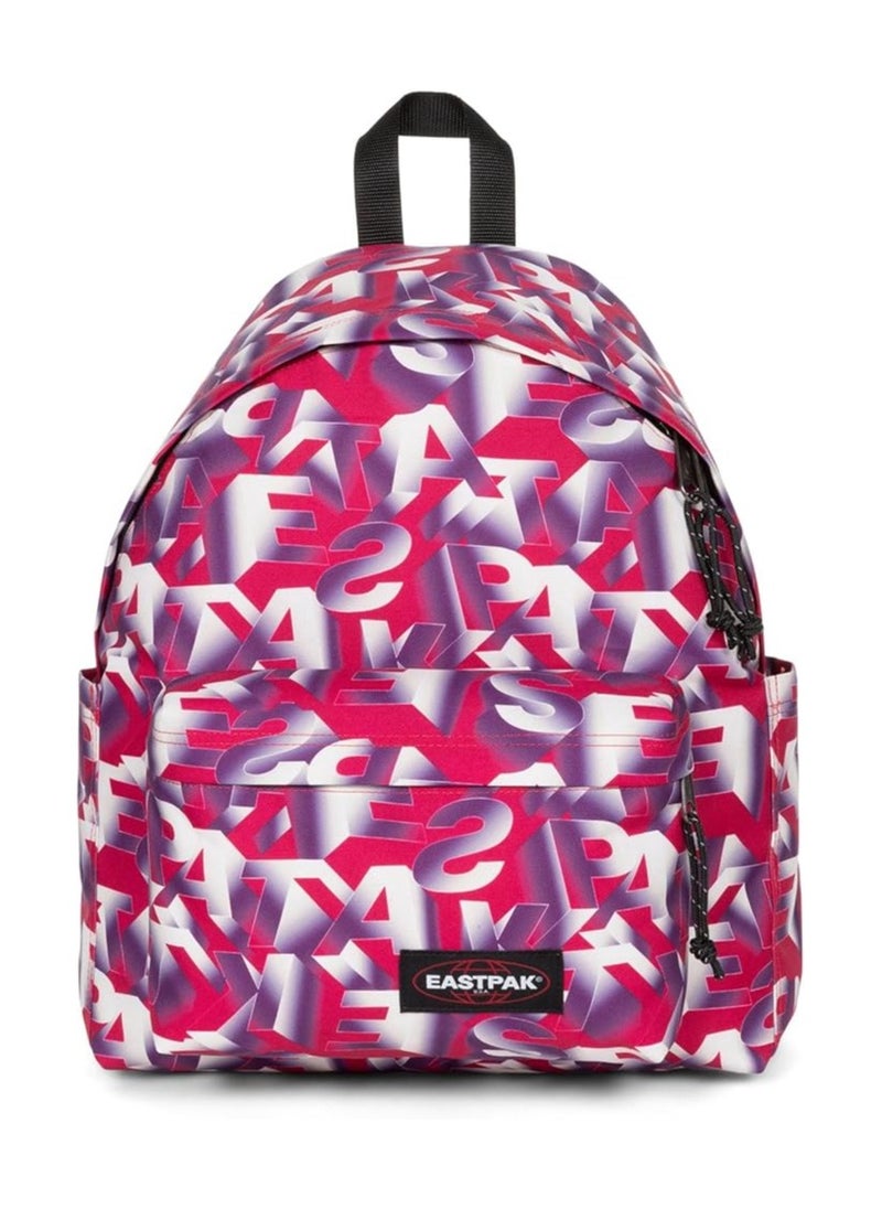 EASTPAK Day Pak'R Blocktype Granate Medium Backpack  - Image 1