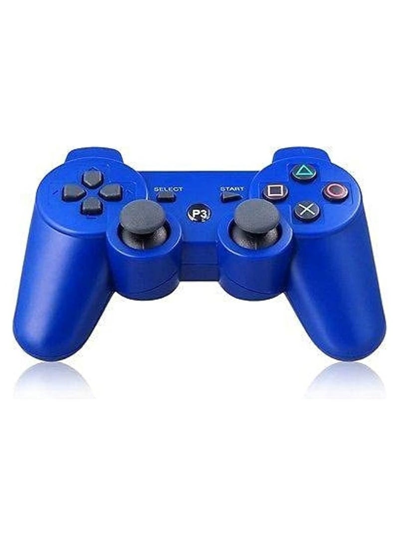 Wireless controller for PlayStation 3 gaming device + charging cable blue color - Image 2