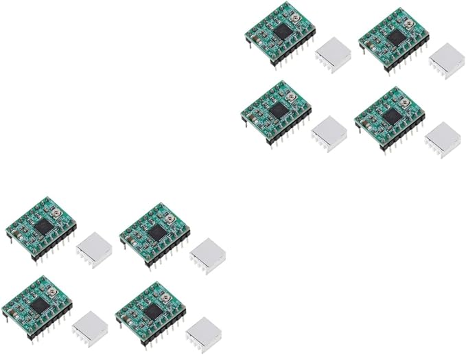 Stepper Motor Driver Module 2 Pack Mixed Decay Mode Thermal Control Easy to Install - Image 1