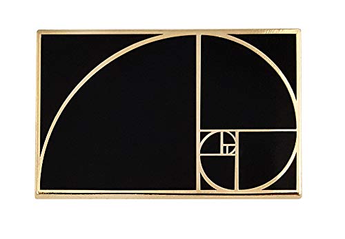 Pinsanity Golden Ratio Enamel Lapel Pin - Image 5