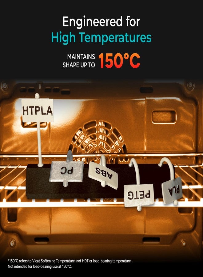 Polymaker HT-PLA Filament 1.75mm Black 1KG, High Temp PLA, Neatly Wound - Image 5