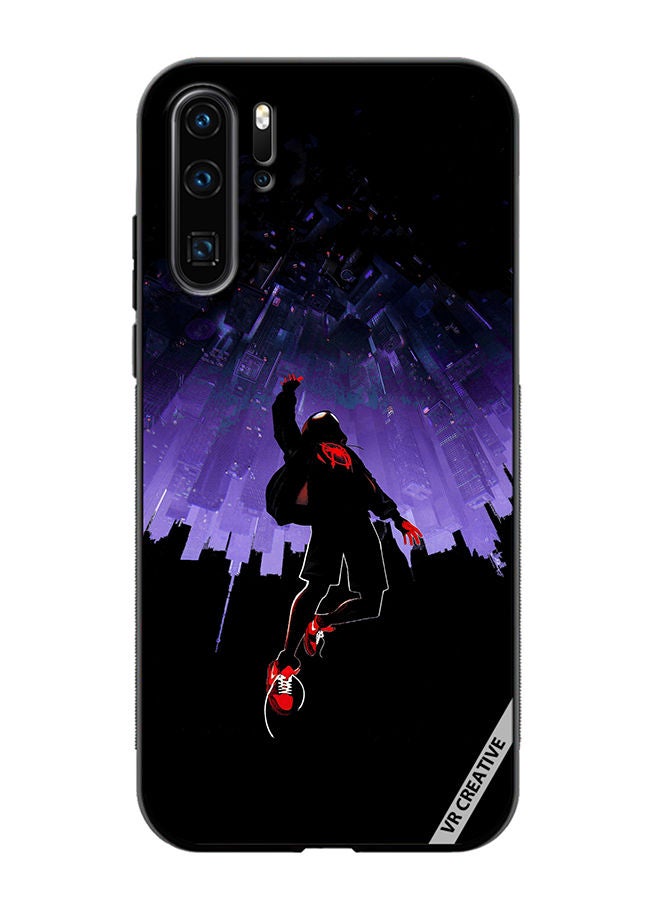 VR CREATIVE Protective Case Cover For Huawei P30 Pro Spiderman In Space Design Multicolour - Image 1