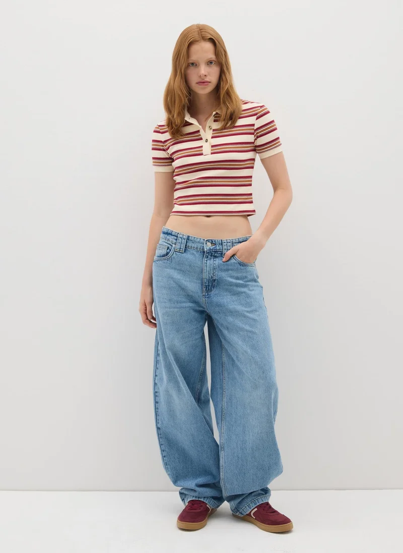 Ovs REGULAR FIT MULTICOLOUR STRETCH COTTON POLO