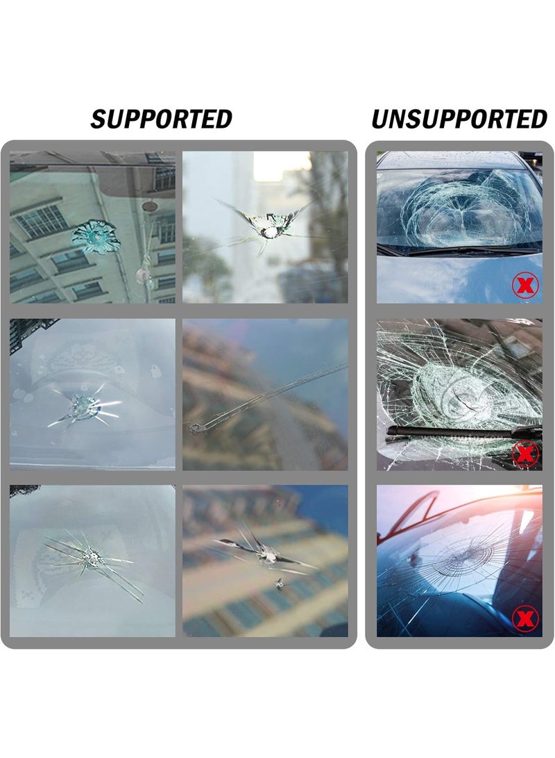 Windshield Repair Kit | Quick Fix for Star and Half-Moon Shaped Cracks, Car Window Glass Repair  - Image 4