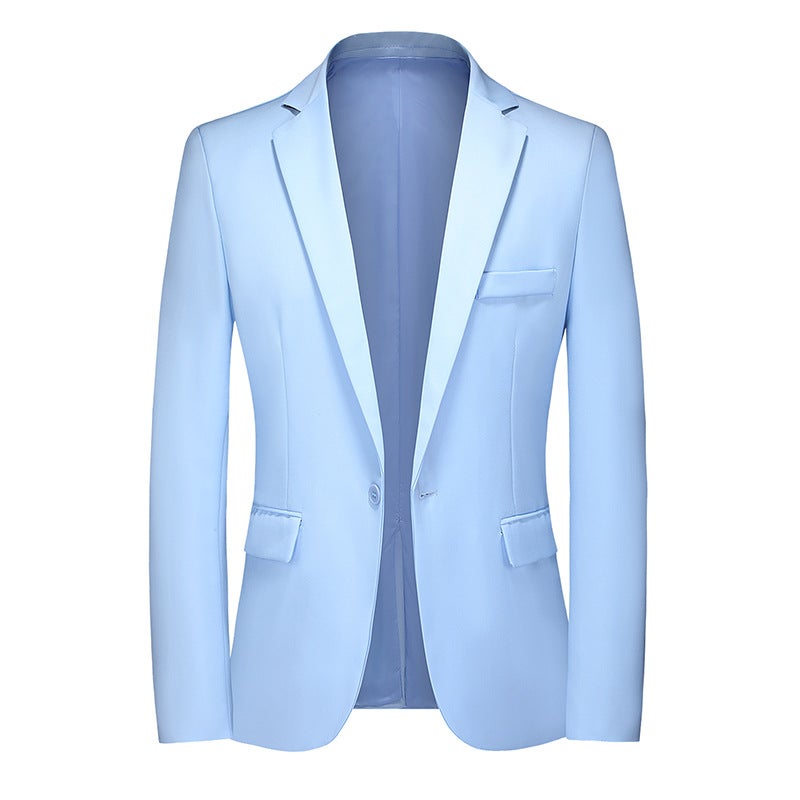 2024 Amazon Autumn New Suit Mens Suit Professional Jacket Business Casual Small Suit Single Western Jacket Men Black - Image 4