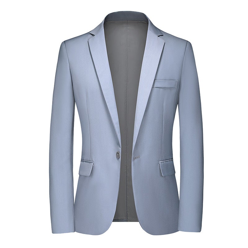2024 Amazon Autumn New Suit Mens Suit Professional Jacket Business Casual Small Suit Single Western Jacket Men Black - Image 3