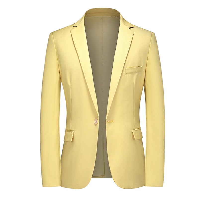 2024 Amazon Autumn New Suit Mens Suit Professional Jacket Business Casual Small Suit Single Western Jacket Men Black - Image 5