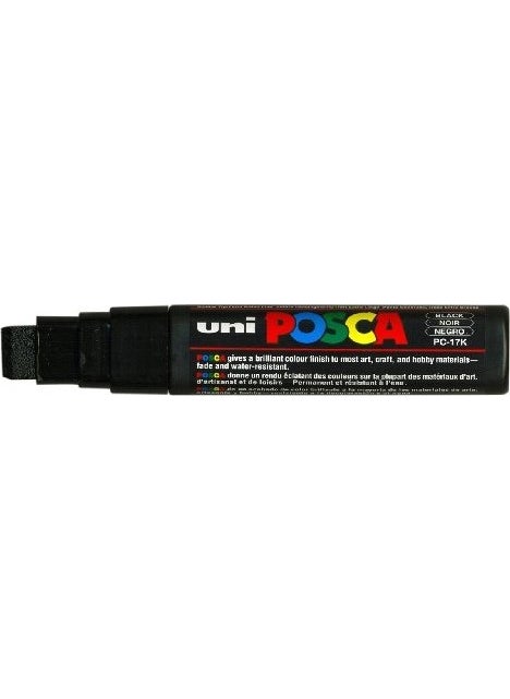 Posca PC-17K Painting Marker 15 mm Chisel Tip Black