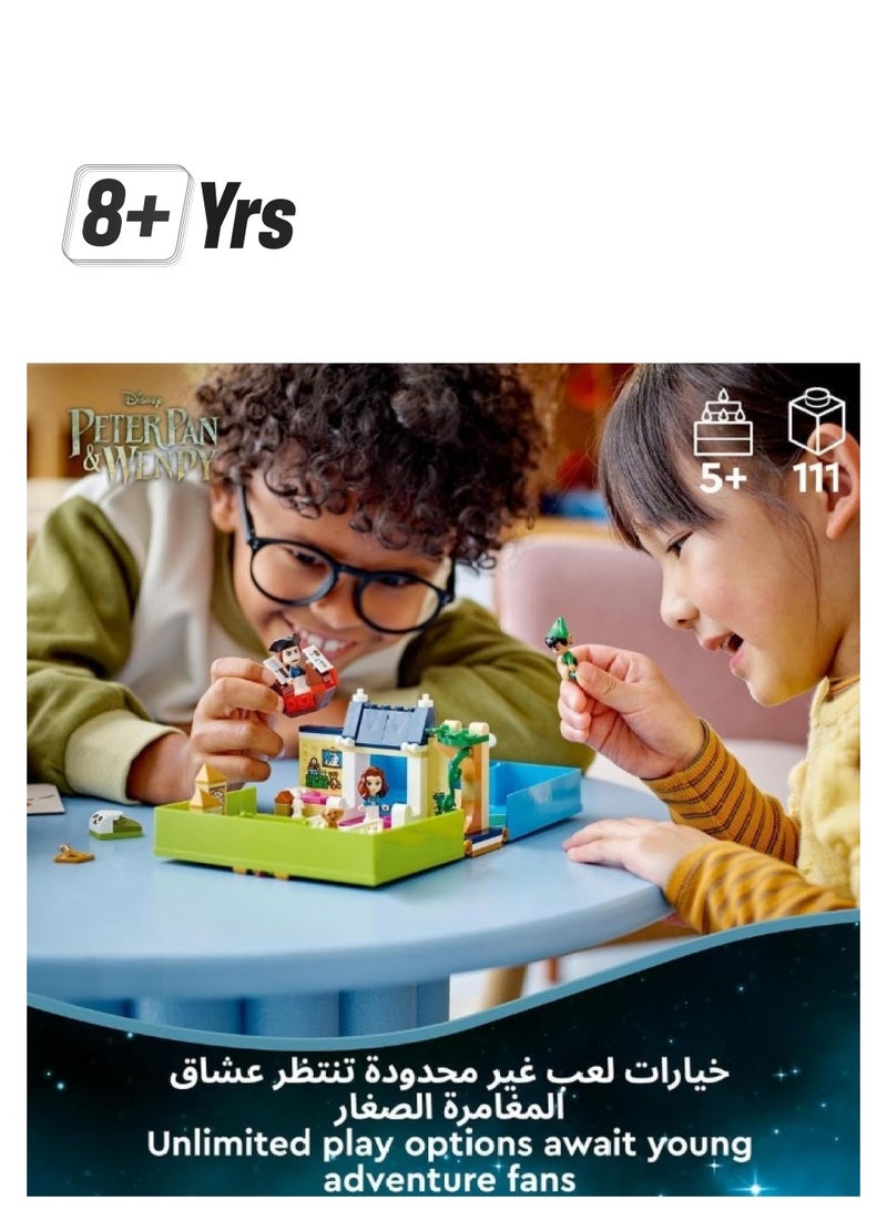 LEGO® | Disney Peter Pan & Wendy’s Storybook Adventure 43220 Building Toy Set (111 Pieces) - Image 1
