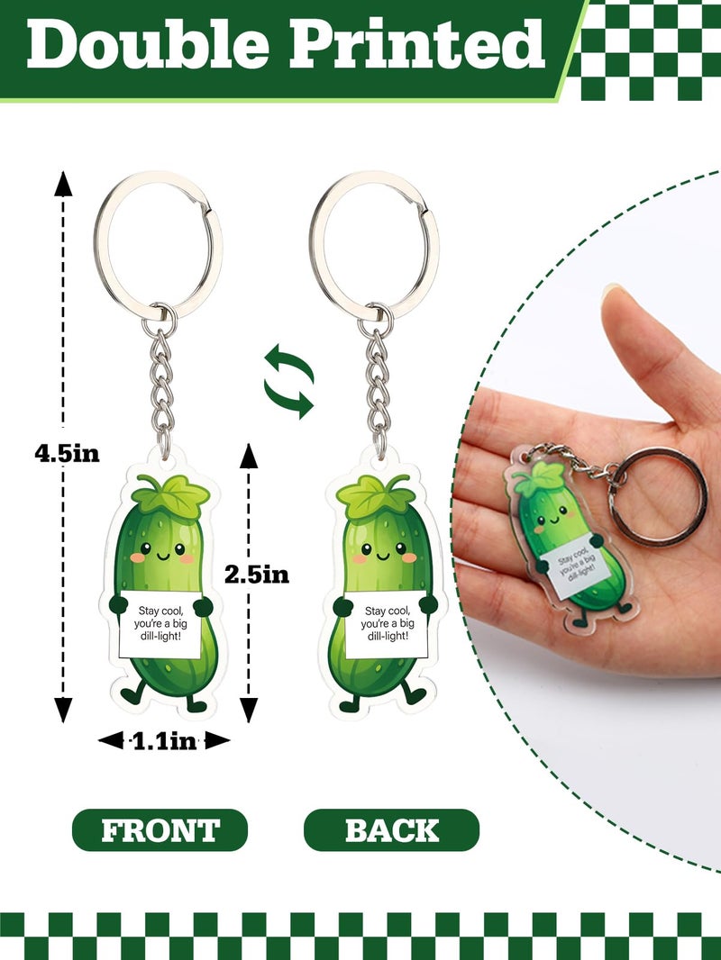 Beeplove 12 pcs Keychain Bulk Gifts for Coworkers - Group Appreciation Gifts for Employee Office Staff, Small Thank You Gift - Image 5