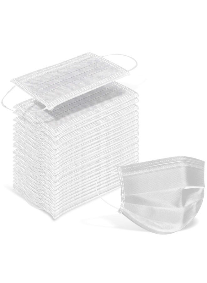 WHO 50Pcs Disposable Face Masks Individually Wrapped, Breathable and Comfortable, 2-Ply Protective Earloop Masks, Anti-Particle and Dust Suitable for Daily  Use - Image 1