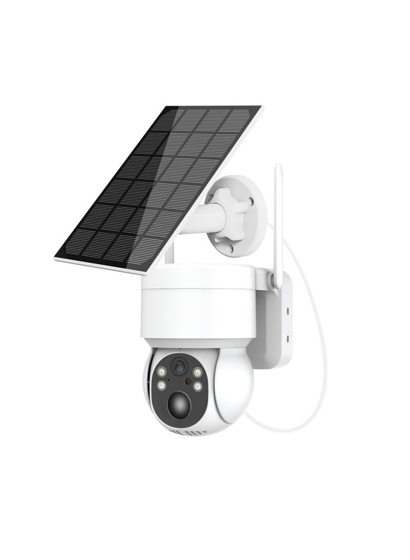 AROAQ Solar Surveillance Camera Low Power Camera Outdoor Plug-in Free Wifi Wireless Monitoring Camera - Image 1