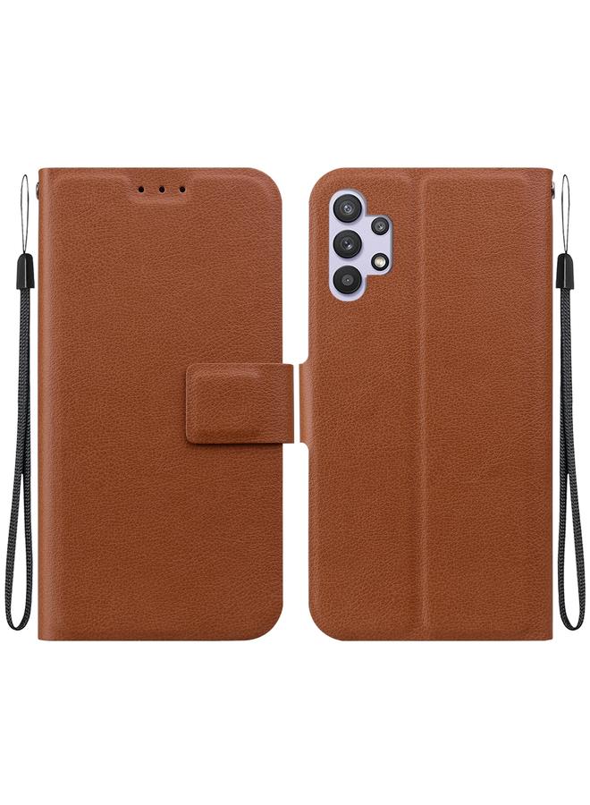 اس-توب جراب لهاتف Samsung Galaxy A32 5G جراب هاتف جلدي فائق النحافة مزود بإبزيم مغناطيسي - Image 1