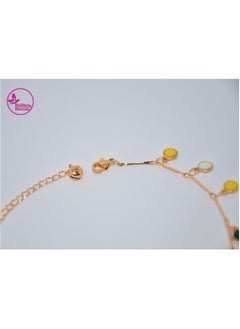باترفلاي خلخال الوان اشكال جديدة بجرس للسيدات من Butterfly Shenoute ذهبي اللوان  - Image 3
