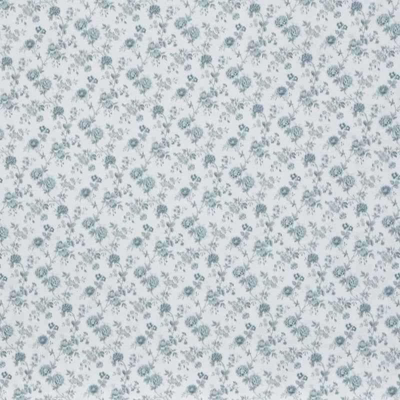 iLAND Originality Dollhouse Wallpaper 39 157 inch Dollhouse Accessories on 112 Scale or 16 Scale Blue Rose - Image 3