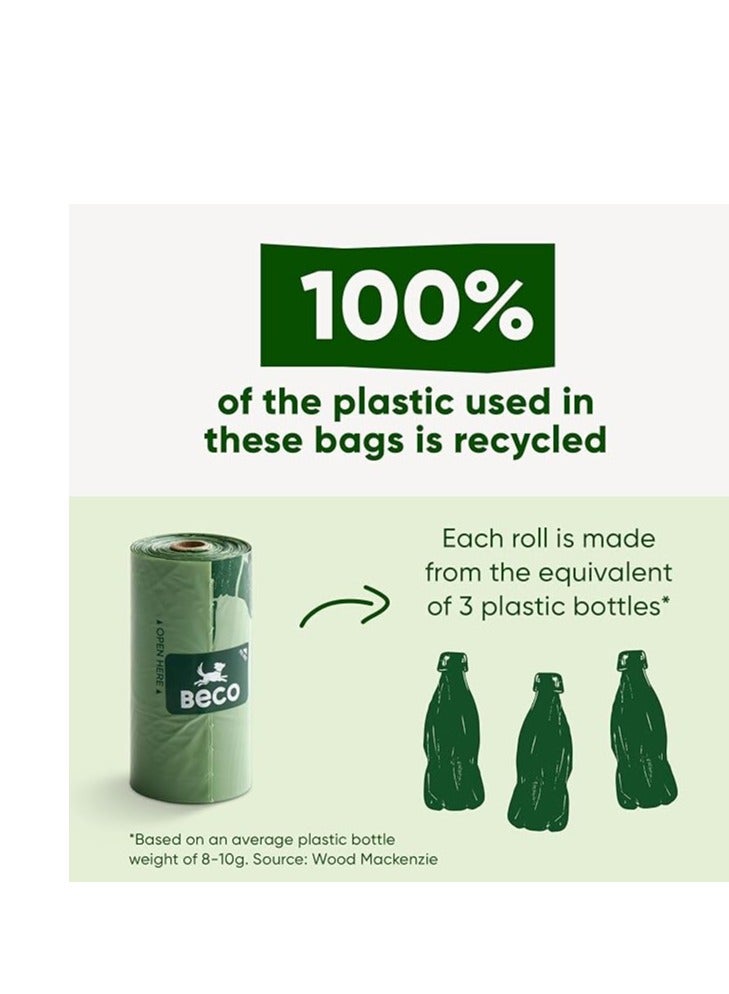 Beco Pets Beco Dog Poop Bags Dispenser Pack - 300 Biodegradable Waste Bags - Image 3