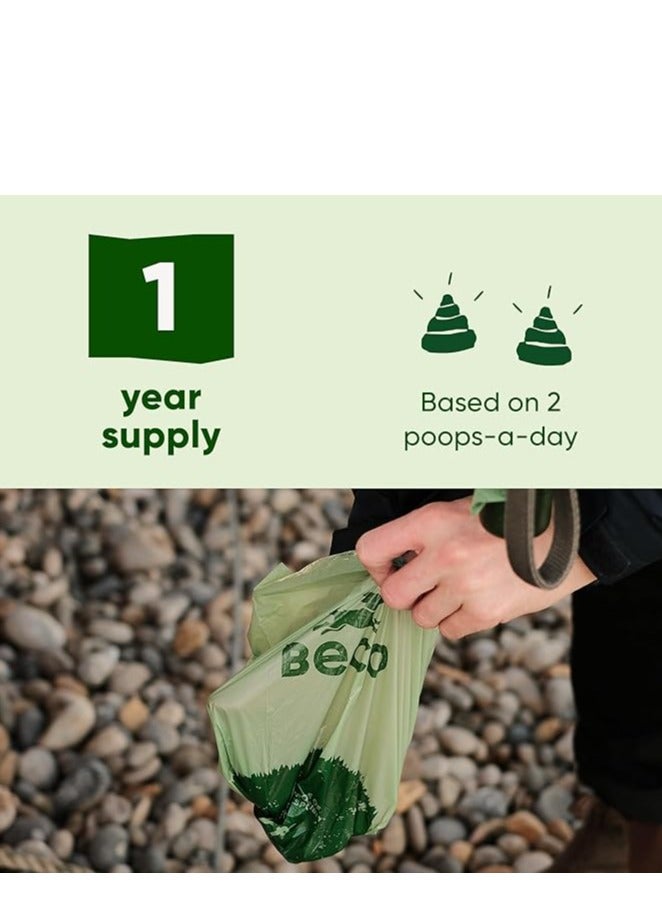 Beco Pets Beco Dog Poop Bags Dispenser Pack - 300 Biodegradable Waste Bags - Image 5