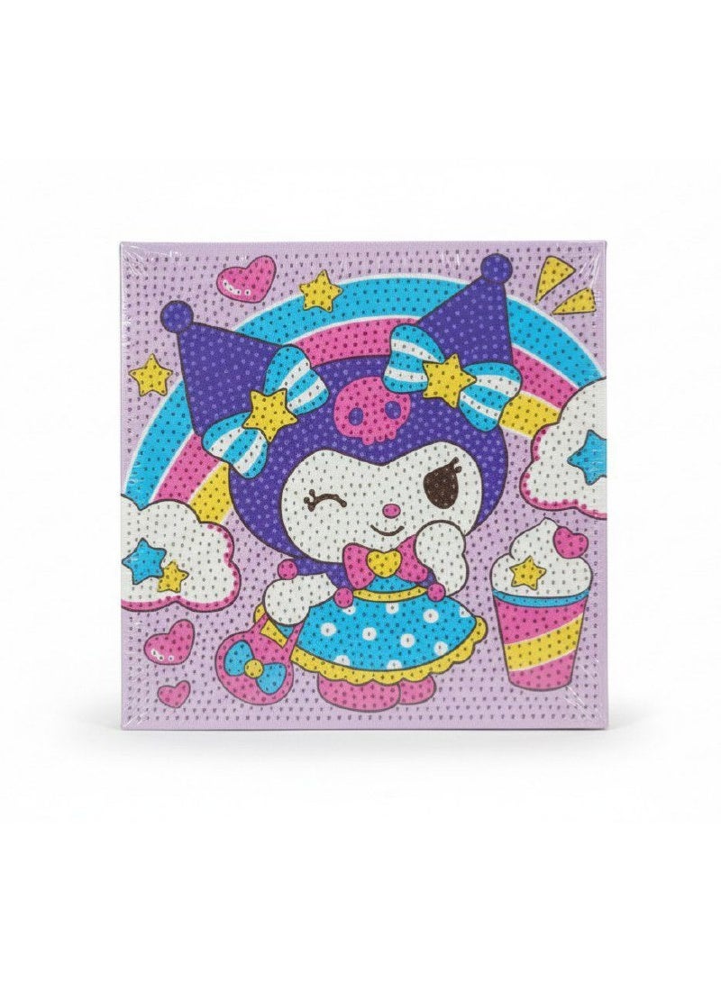 Diamond Bring adorable fantasy characters to life using glittering diamonds! perfect for creative girls 20 X 20 cm (Multi-shaped and colorful) - Image 1