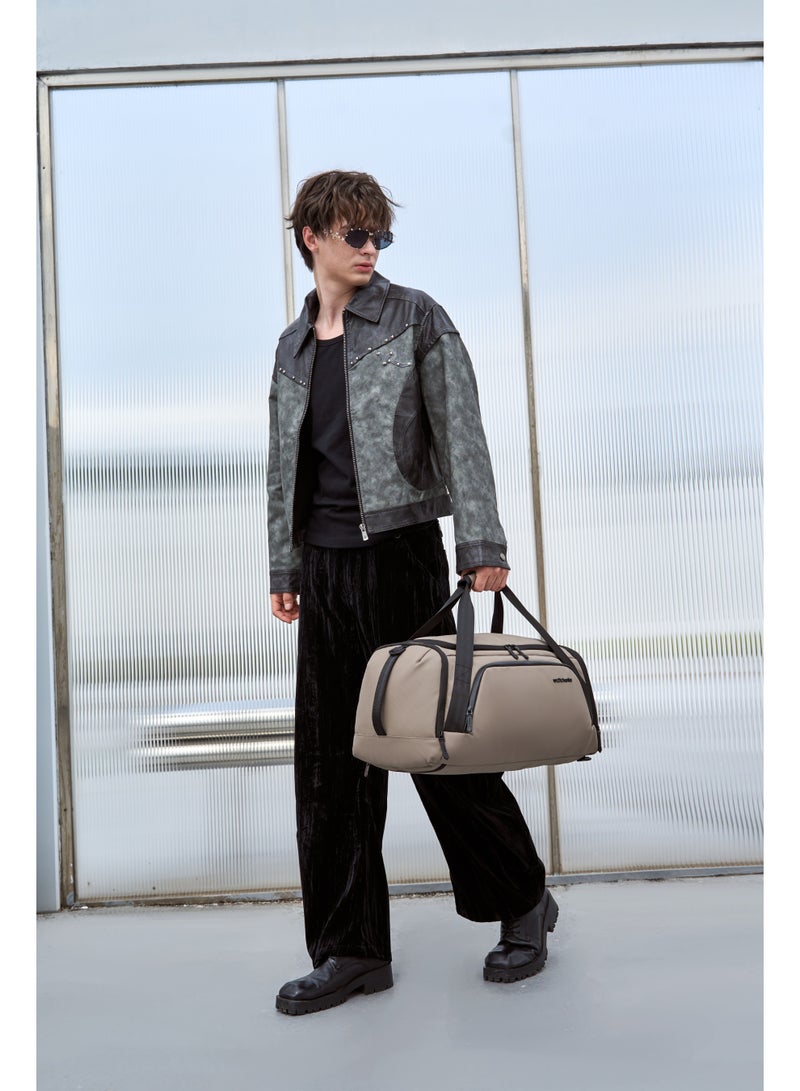 Arctic Hunter LXB00947 Large 3-in-1 Travel and Gym Duffel Bag that Converts into a Backpack for Men and Women, a Practical and Water-Resistant Travel Handbag with a 16-inch Laptop Sleeve, Separate Shoe Compartment, and Pockets for Personal Items and Toiletries - Image 2