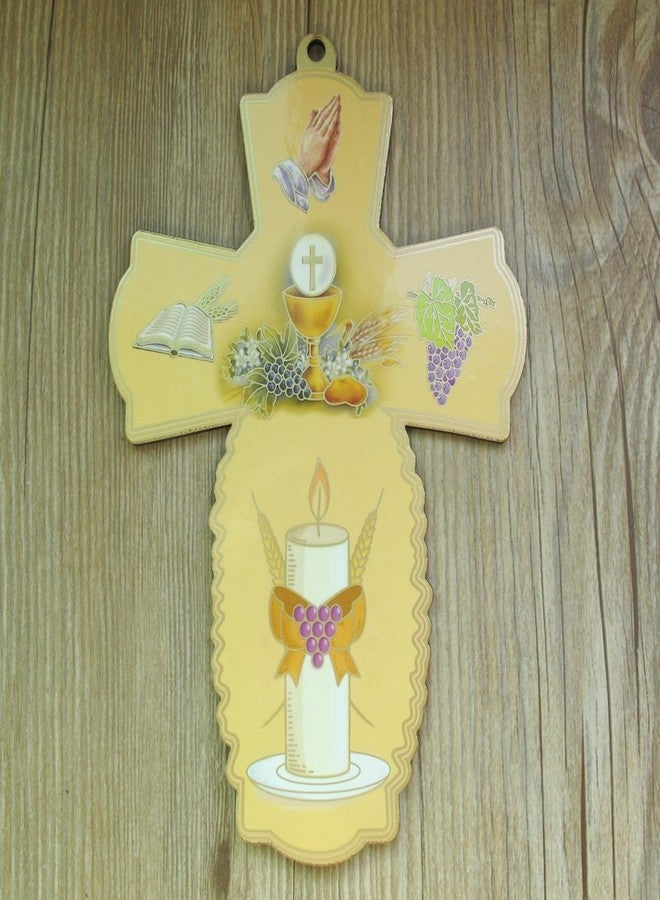 WE First Communion Wall Cross Favor 12PCS - Cruz de Madera Recuerdo de Primera Comunion - Image 3