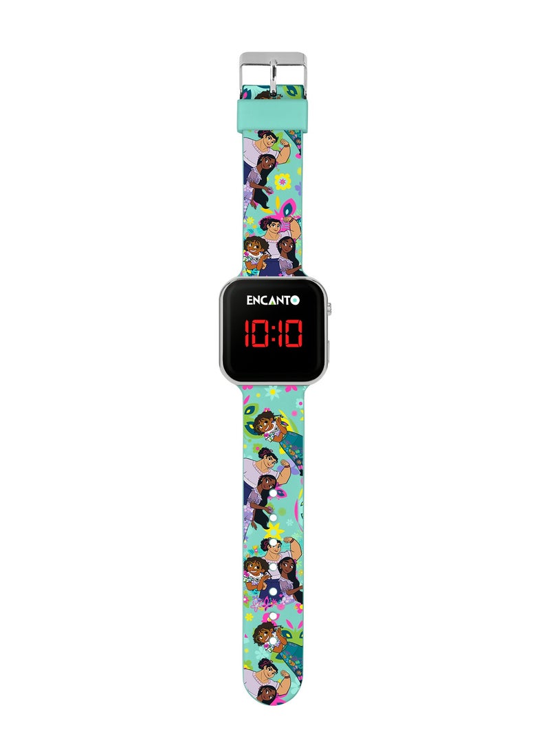 Disney - Disney Encanto LED Watch with Printed Girls Strap - ENC4022 - Image 1