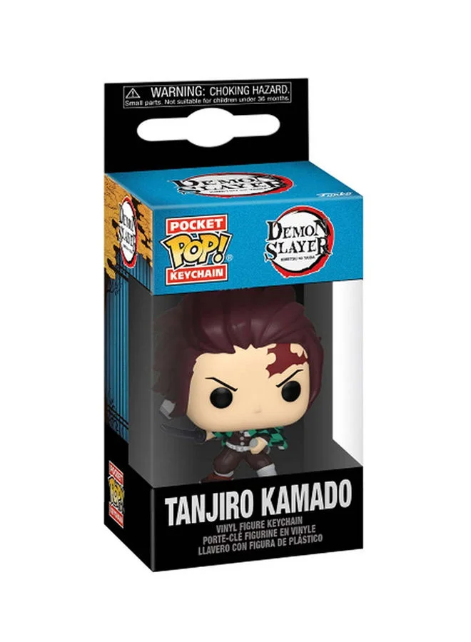 فانكو Pocket Animation Demon Slayer - Tanjiro (BD), Collectible Action Vinyl Figure - 68867