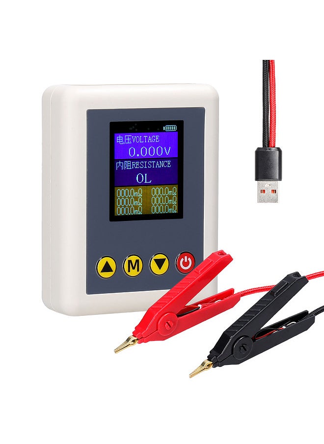 Generic Entry-Level Voltage Internal Resistance Tester AC 4-Wire Kelvin Method Professional Voltage Meter Internal Resistance Test Device  - Image 1