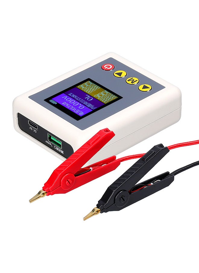 Generic Entry-Level Voltage Internal Resistance Tester AC 4-Wire Kelvin Method Professional Voltage Meter Internal Resistance Test Device  - Image 2