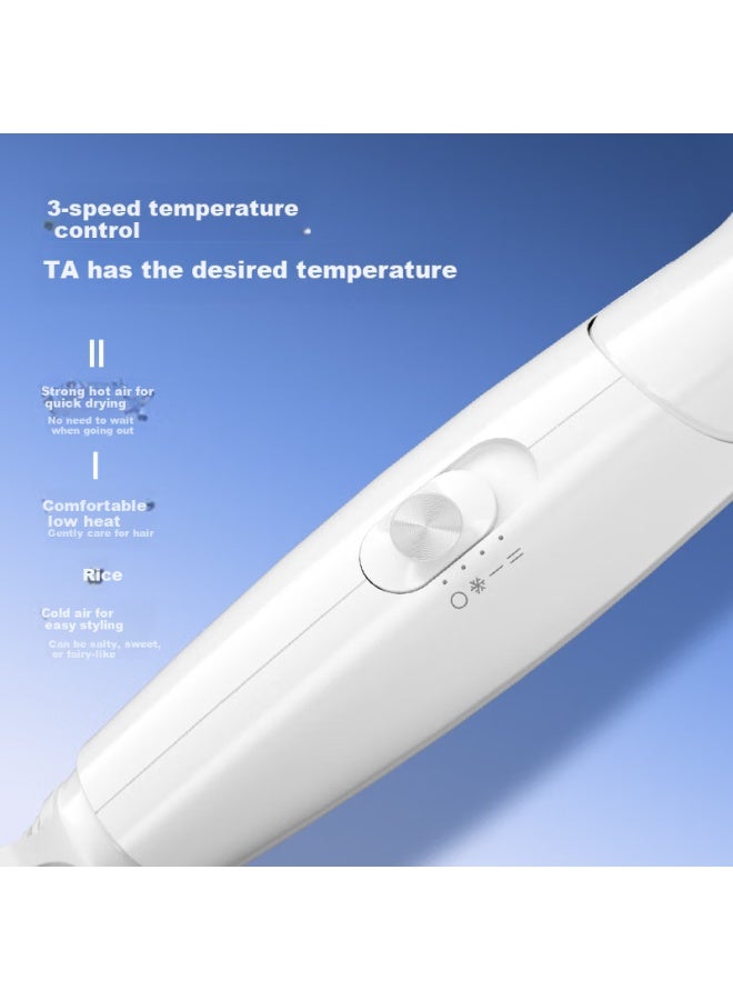 Flyco Hair Dryer For Home And Salon Use, High Power 2000w, Quick-drying, Constant Temperature, Portable, Foldable, White Fh6232 - Image 2