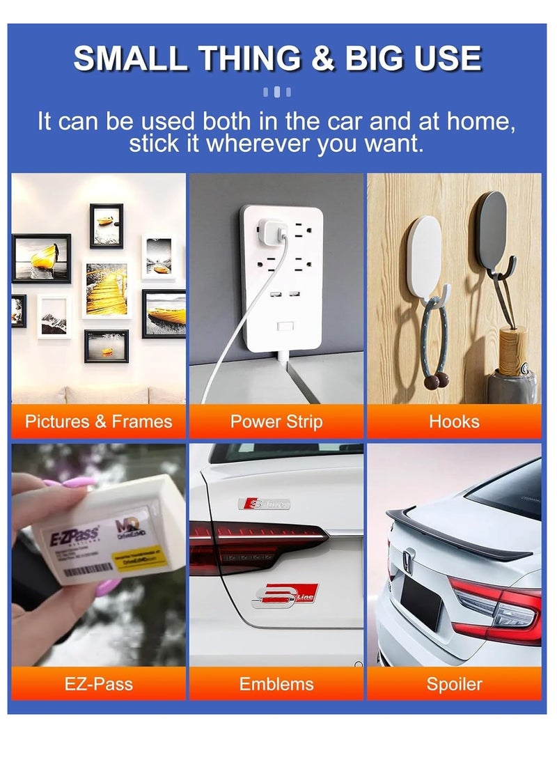 3M double-sided tape 3cm*3 meters, waterproof heavy-duty mounting tape, white strong adhesive foam tape, suitable for wall decoration picture strips, removable - Image 3