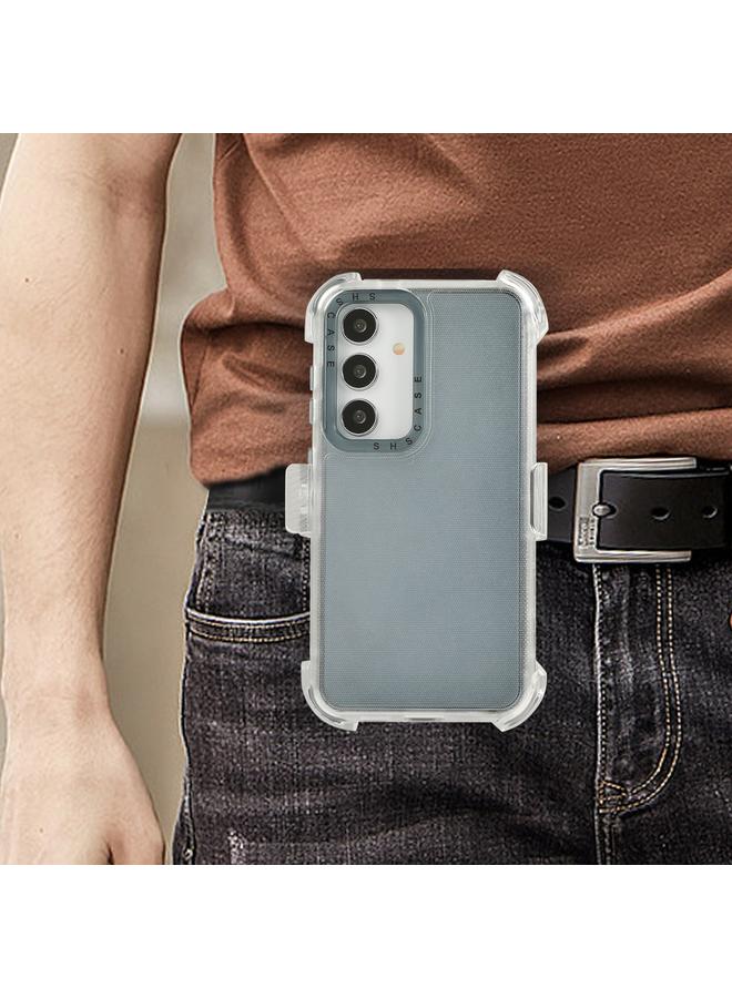 اس-توب جراب لهاتف Samsung Galaxy S24+ 5G Frosted PC+TPU مع مشبك خلفي - Image 2