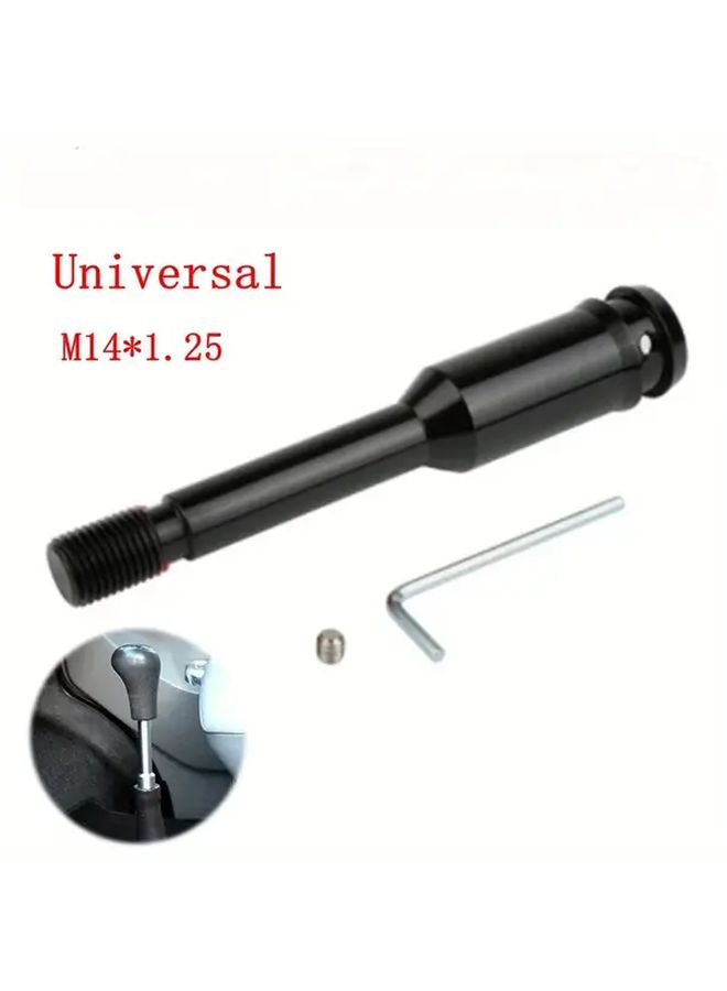 134mm Aluminum Gear Shift Knob Extension Stick Silvery for VW T4 - Image 1