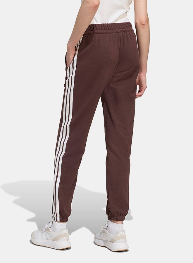 Adidas Essentials 3-Stripes French Terry Cuffed Joggers - Image 2
