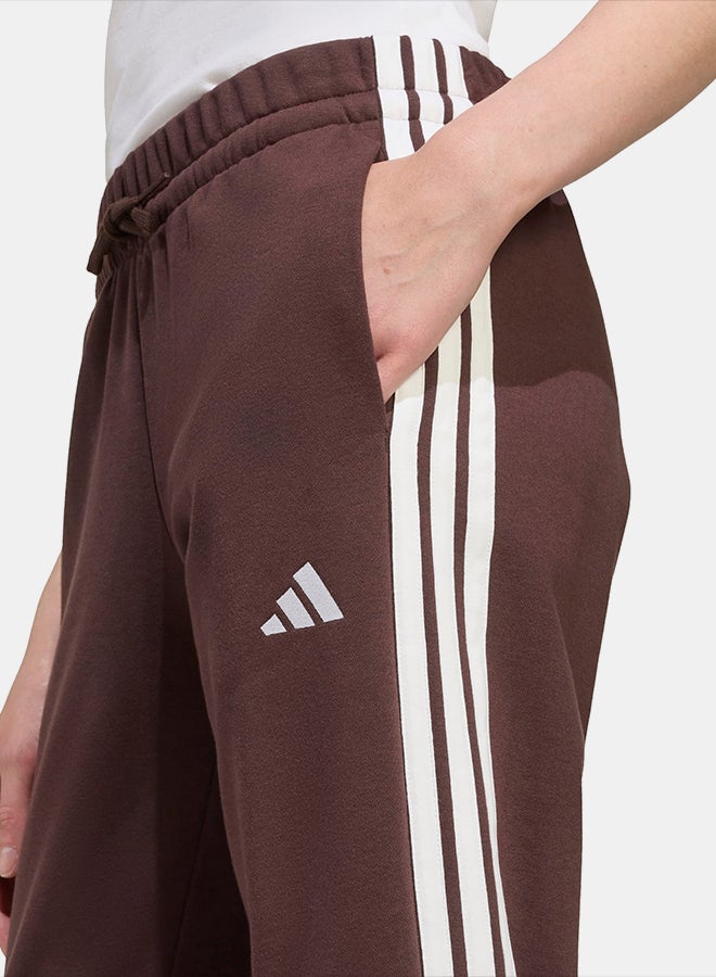 Adidas Essentials 3-Stripes French Terry Cuffed Joggers - Image 4