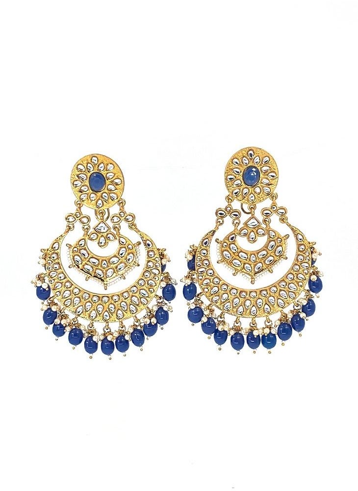 GOHONA - GOHONA Bollywood Style Indian Traditional Jhumka Earring for Women - Image 1