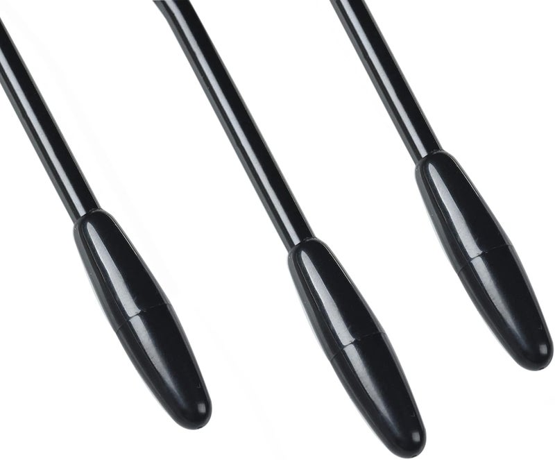 Mihey 3 Pieces 5mm Thread Tremolo Arm Whammy Bar for Fender Stratocaster Electric Guitar Tremolo System Black - Image 2