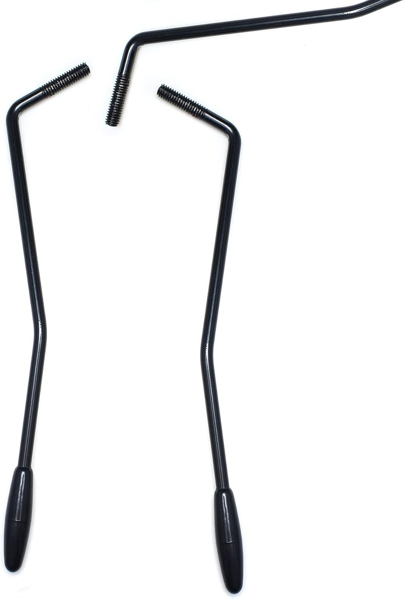 Mihey 3 Pieces 5mm Thread Tremolo Arm Whammy Bar for Fender Stratocaster Electric Guitar Tremolo System Black - Image 5