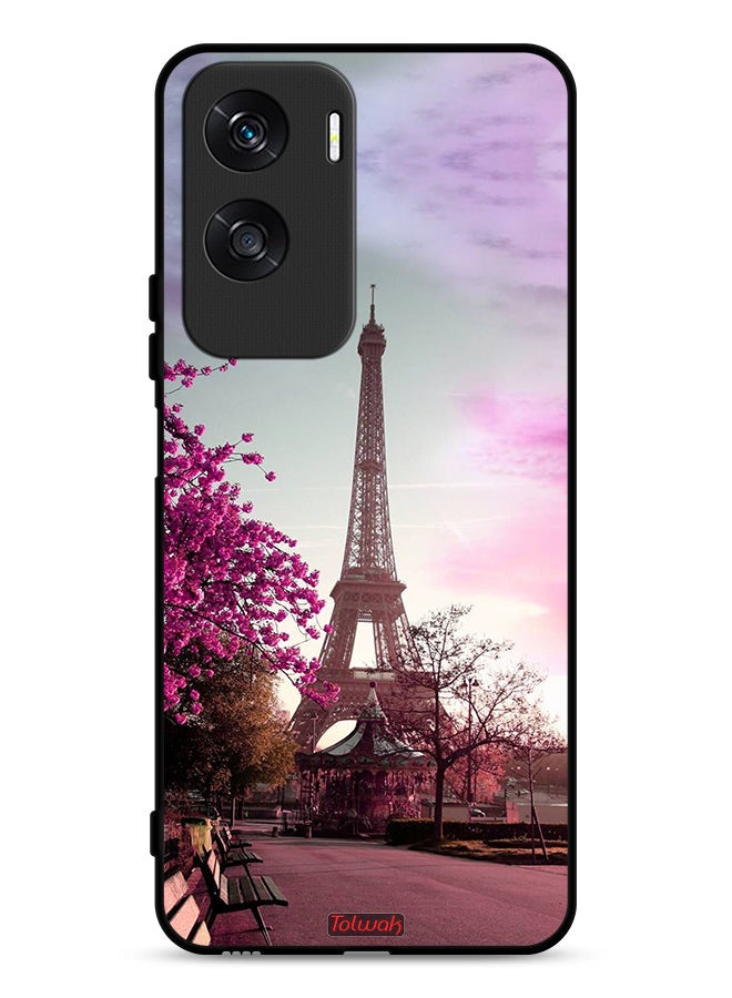 Tolwak Honor X50i 5G Protective Case Cover Eiffel Tower  - Image 1