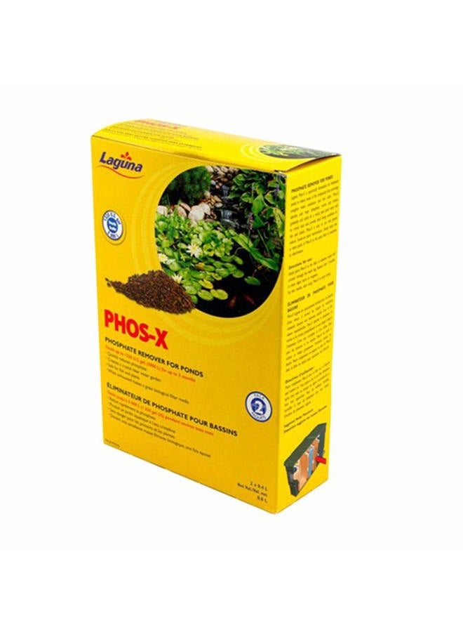 Laguna Phos-X Phosphate Remover, Water Treatment , 2-Pack, Net Vol. 0.8 L - Image 2