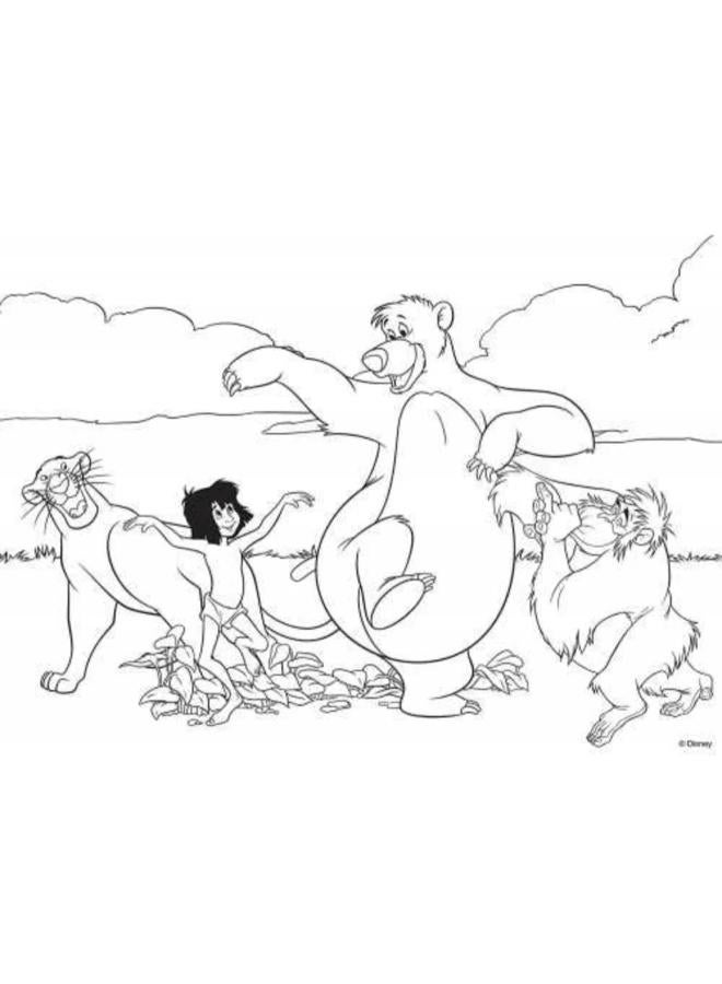 Lisciani Jungle Book Double-Face Maxi Puzzle – 35 Pieces - Image 2