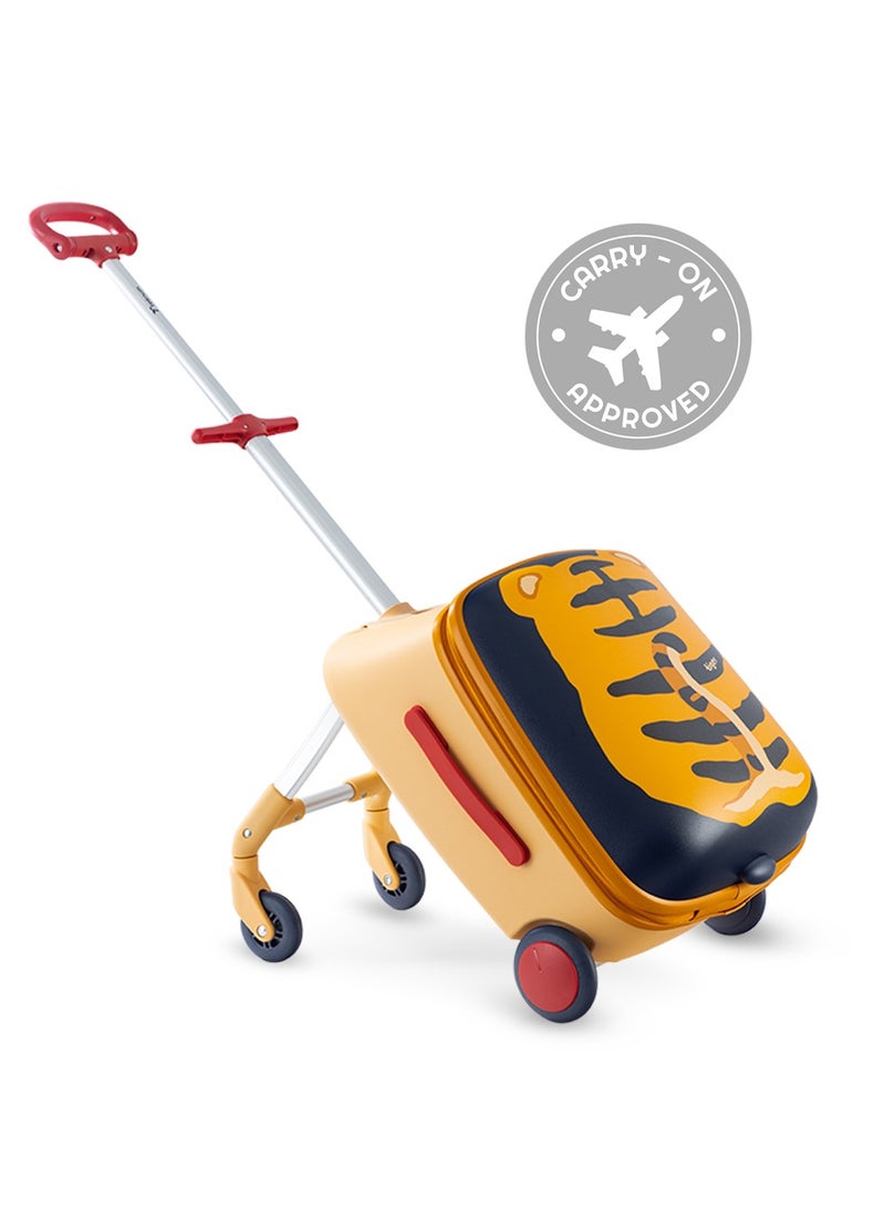 TEKNUM 3in1 Ride On Suitcase- Tiger - Image 1