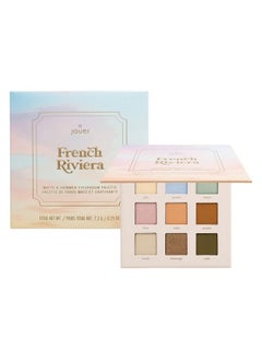 French Riviera Matte & Shimmer Eyeshadow Palette Summer Complementary Shades Healthy Ingredients Paraben Gluten & Cruelty Free Vegan Friendly - pzsku/Z8D765535EE83D378E6E7Z/45/_/1694503712/af6b0743-26c5-4416-9398-7255993d088b