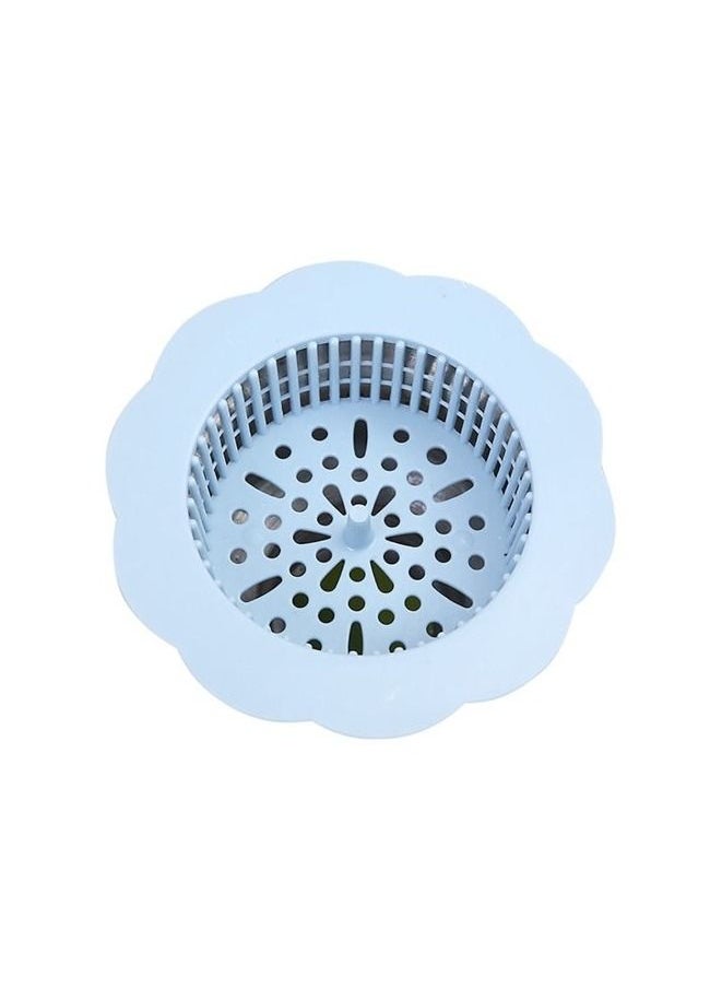Sink Strainer Flower Shape Anti Clogging Filter Drainer Basket Cover Waste Hair Stopper for Kitchen Bathroom Blue - pzsku/Z8D76745AA382FBA57F9EZ/45/_/1656701067/a2b3d1a0-da2a-4cff-a4fa-a9c0170b1c24