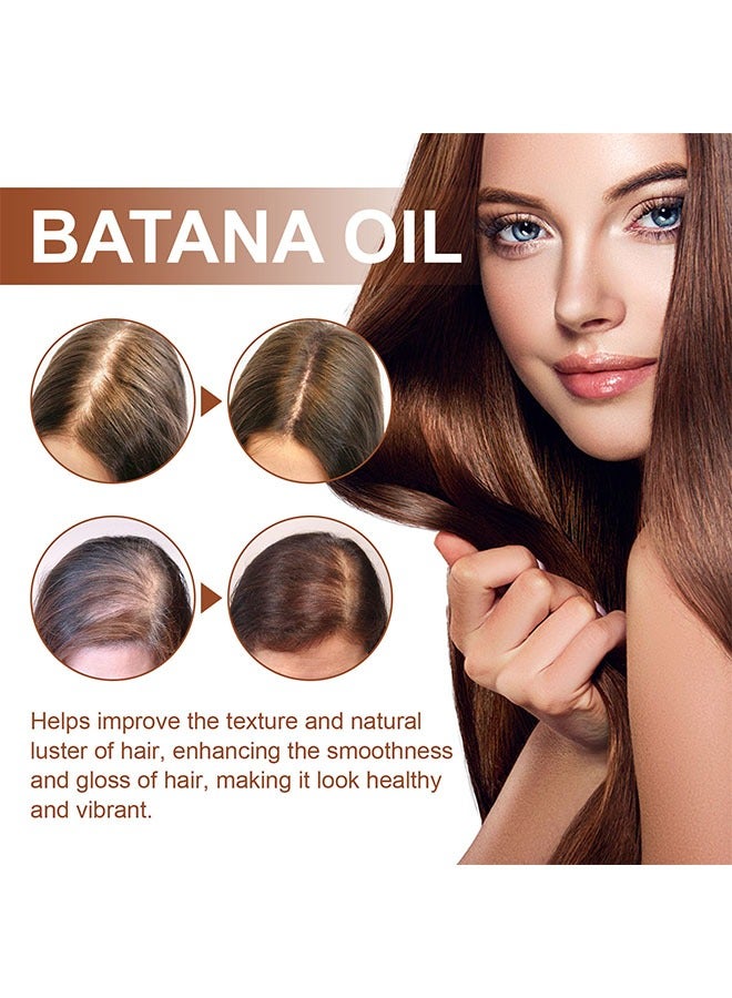 EELHOE Batana Oil 120ml, Batana Oil Conditioner for Thicker, Fuller and Healthier Hair, Revitalized Hair Growth and Strength, Nourishing Hair Moisturizer for Damaged Hair Repair, Batana Oil Hair Mask - Image 5