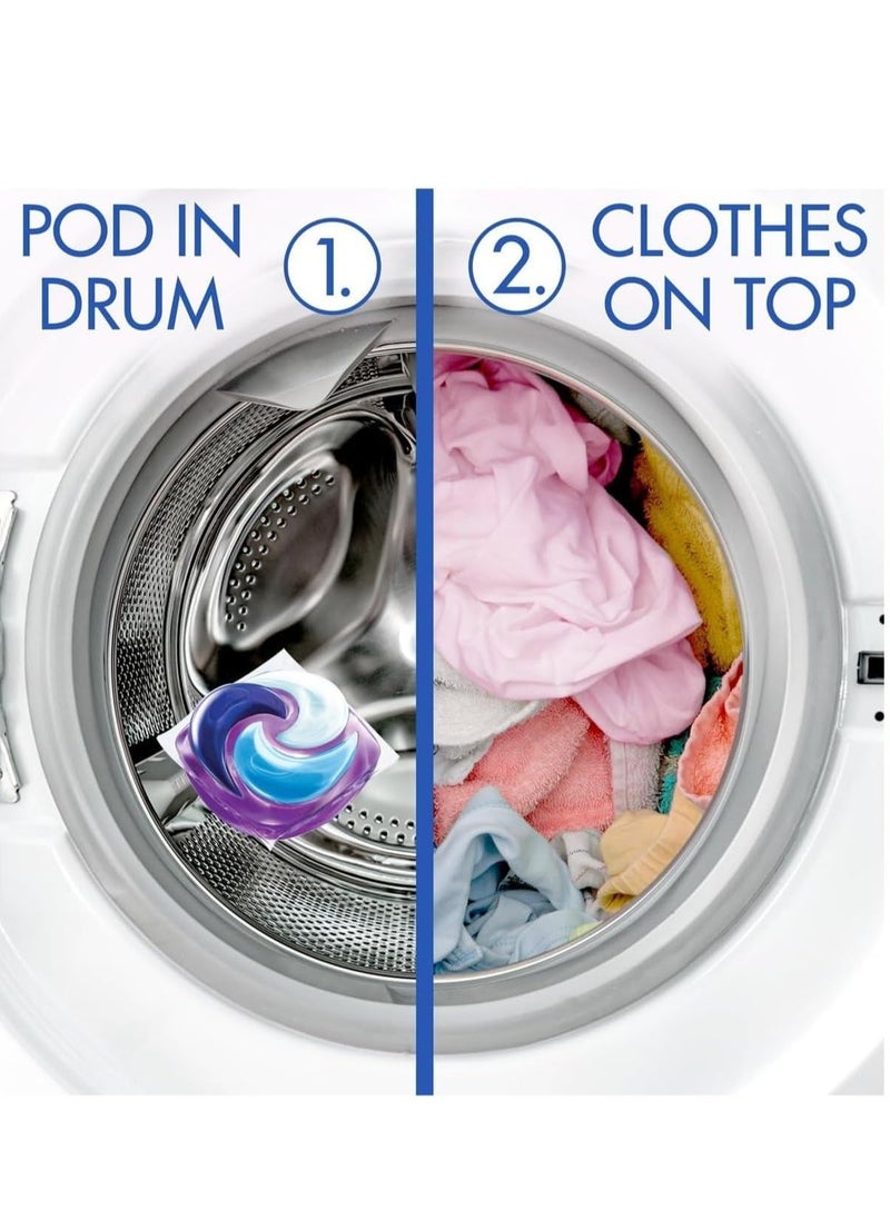 Bold 100-Pods Platinum Sensitive Detergent Washing Pods/Tablets With  Extra-Stain Removal In Cherry Blossom and Rose Water Scent  - Image 2