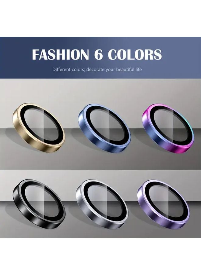 Light Purple Camera Lens Protector For Samsung Galaxy Z Fold 7 Tempered Glass Case Friendly - Image 3