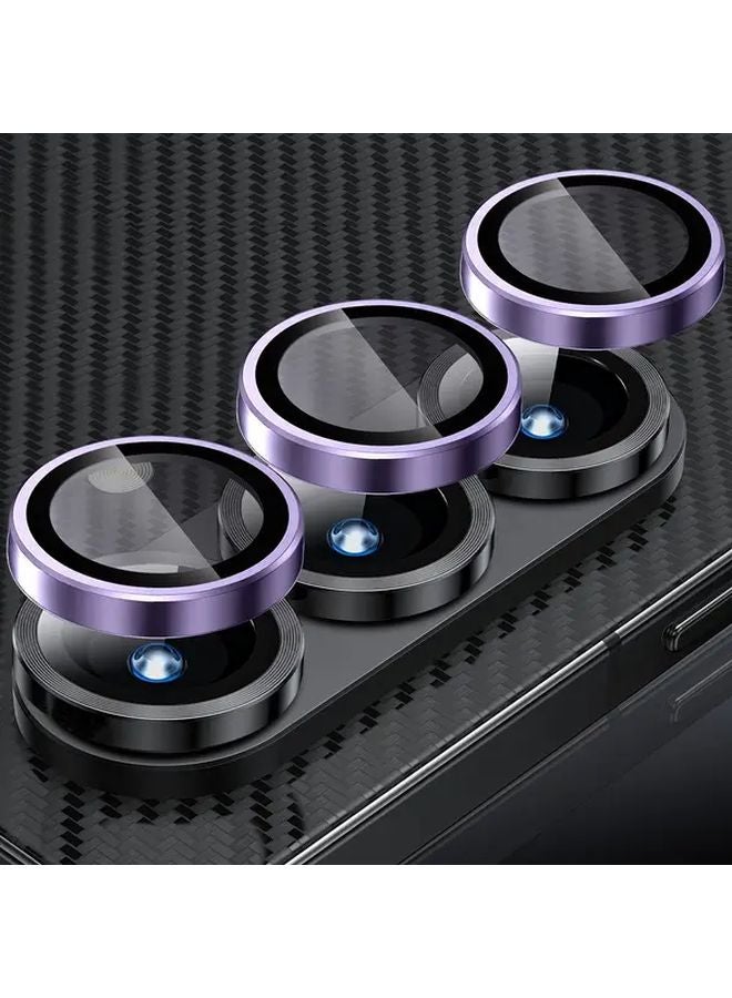 Light Purple Camera Lens Protector For Samsung Galaxy Z Fold 7 Tempered Glass Case Friendly - Image 1